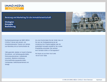 Tablet Screenshot of immo-media-consult.de